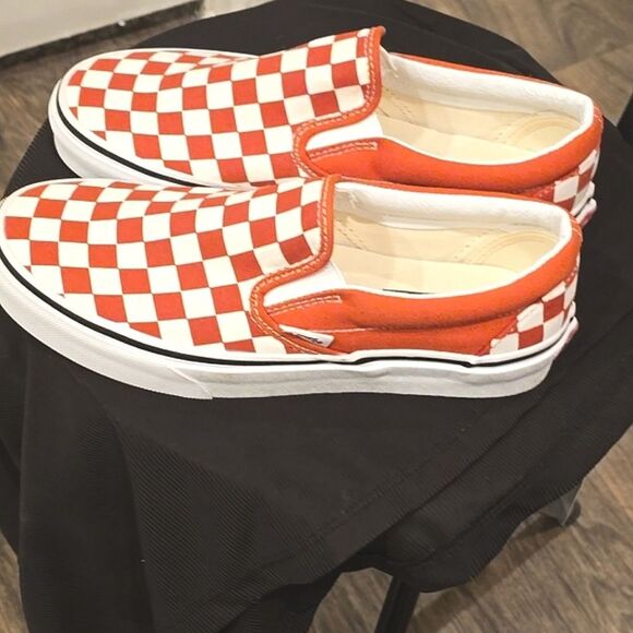 Vans Classic Slip-On Color Theory Checkerboard Bossa Nova Shoes - Picture 8 of 11